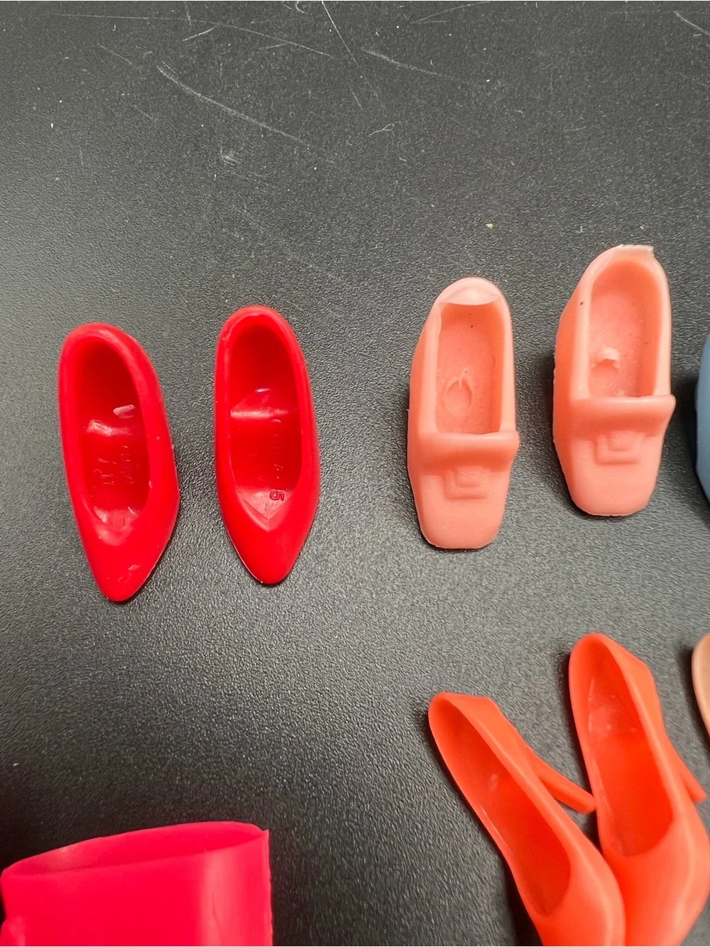 Vintage Barbie Shoe Lot Boots, Heels, Tennis Shoes Mixed Bundle
